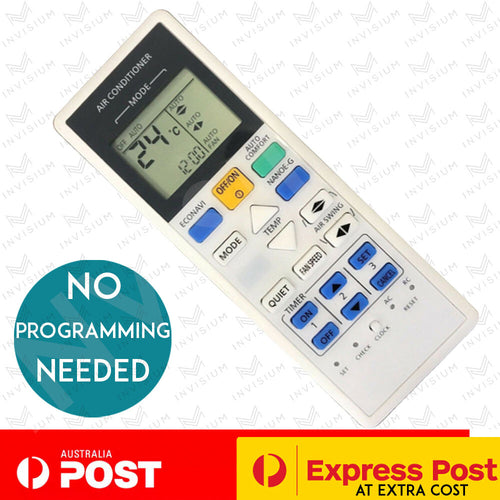 Air Conditioner Replacement Remote Control Panasonic CS-RE9PKR, CS-RE12PKR NEW