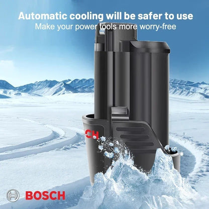 Bosch Original 3.0Ah 12V battery, 3000mAh BAT411 Lithium ion Rechargeable