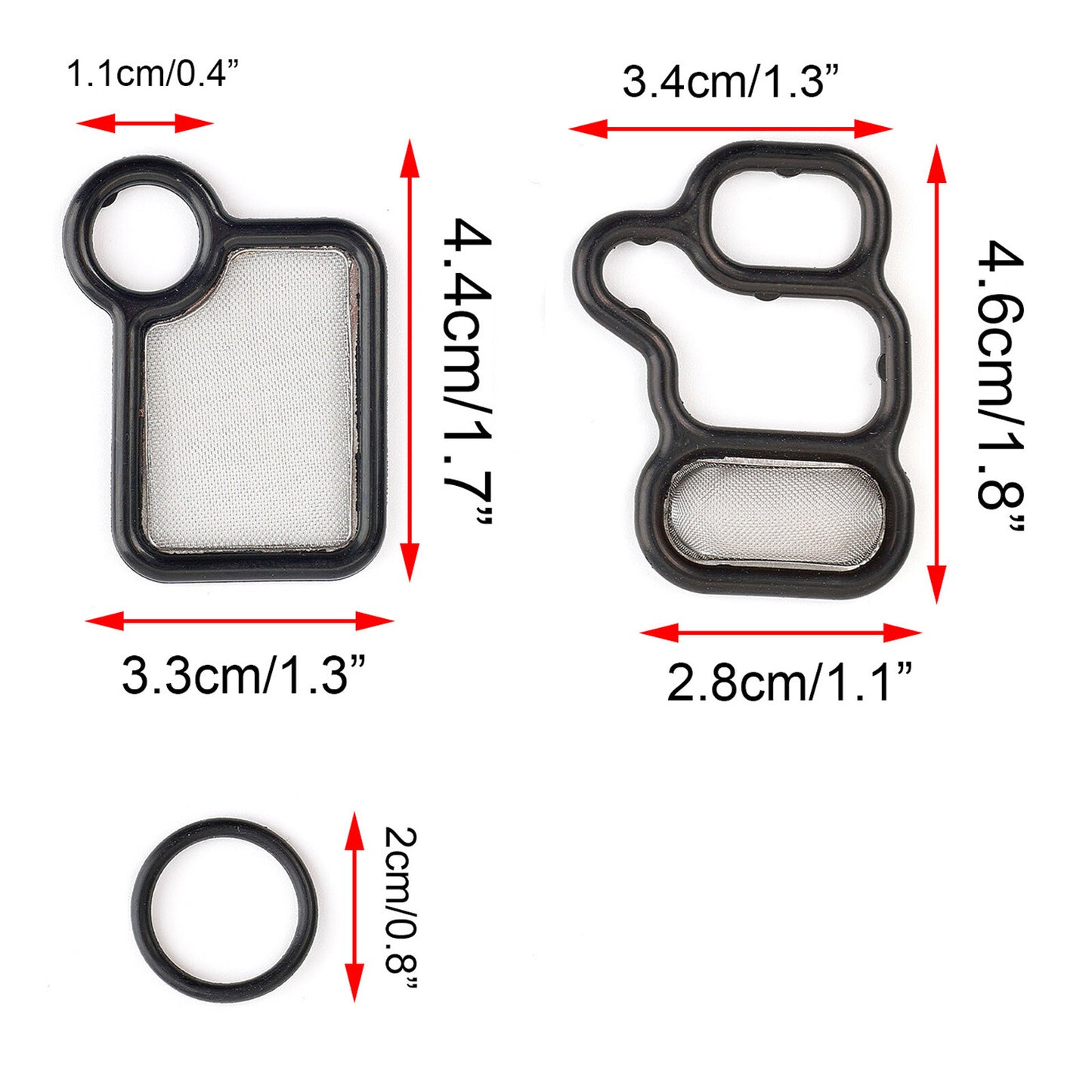 Solenoid Spool Valve Gasket Set Compatible with Honda Civic Accord CRV VTEC K-series2008-11