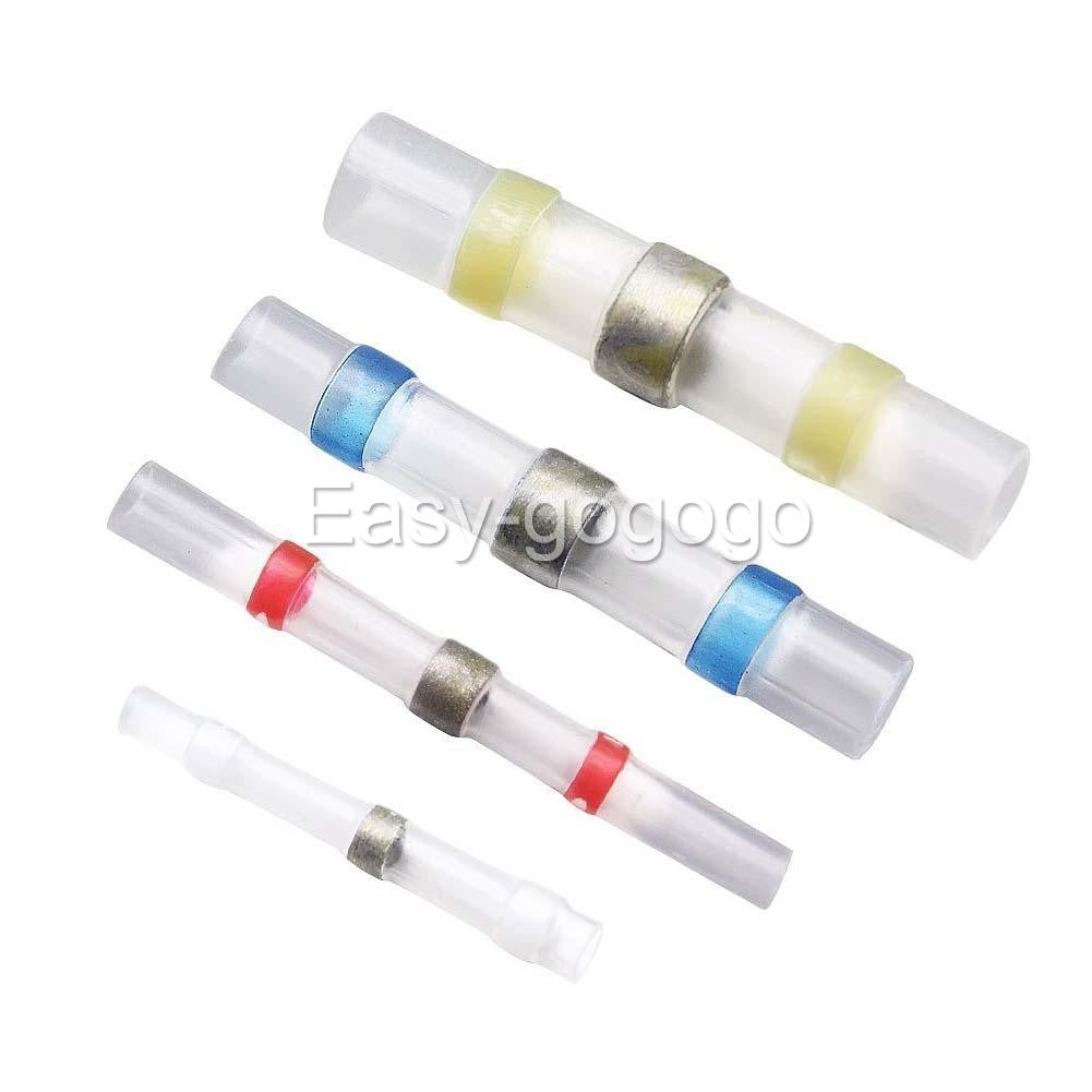 50pcs Mixed Waterproof Heat shrink Wire Connector Solder Insulated Joiners HOT A