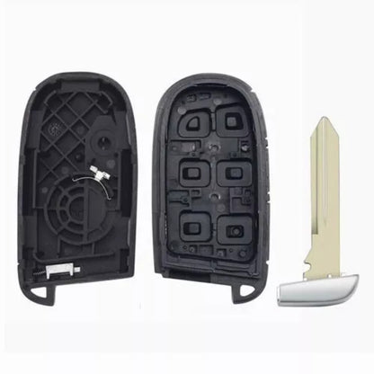 Smart Remote Key Shell Case Fob Compatible with Jeep Grand Cherokee 2014 2015 2016 -2021 3B