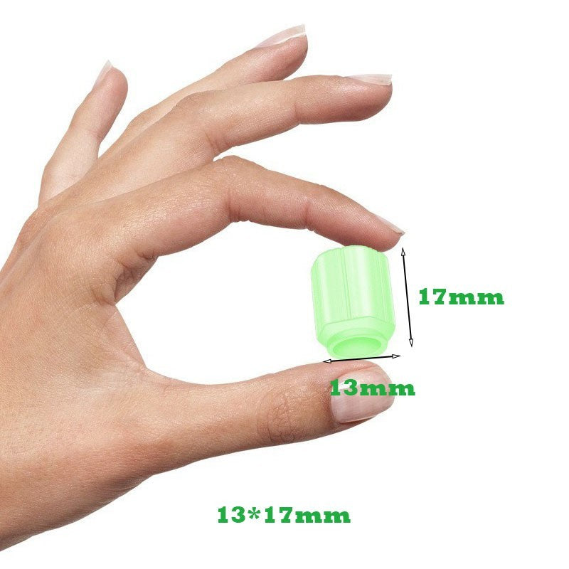 Glow-in-the-Dark Tire Valve Caps Car/Motorcycle/Bicycle Universal Stem Covers