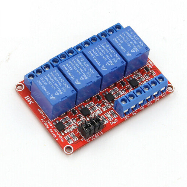 5V or 12V 1-2-4-8 Channel Relay High Low Level Optocoupler Module for Arduino PI