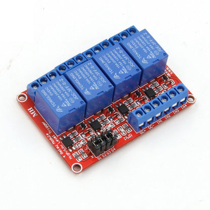 5V or 12V 1-2-4-8 Channel Relay High Low Level Optocoupler Module for Arduino PI