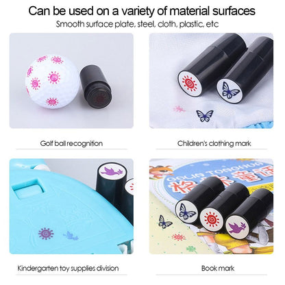 er Gift Golf Ball Stamper Mark Seal Golf Accessories Golf Stamp Marker – Compatible with Golf