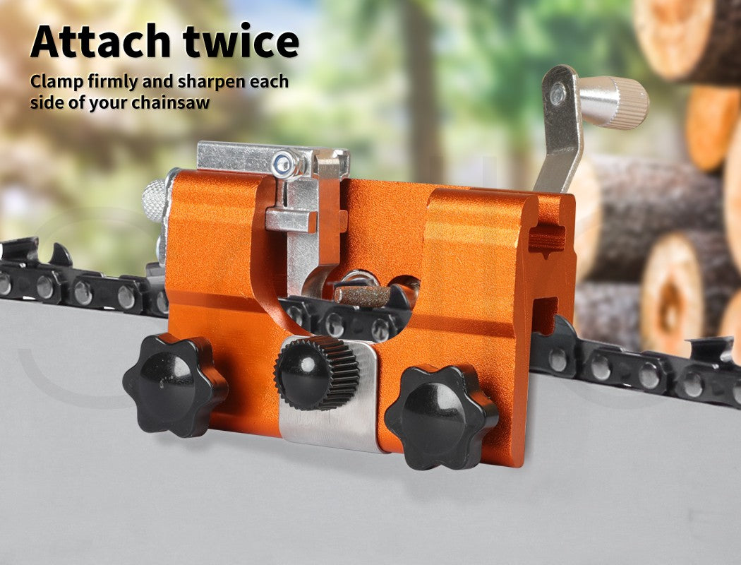Portable Chainsaw Sharpener Jigs With 5 Grinding Head Tool Chain Saw