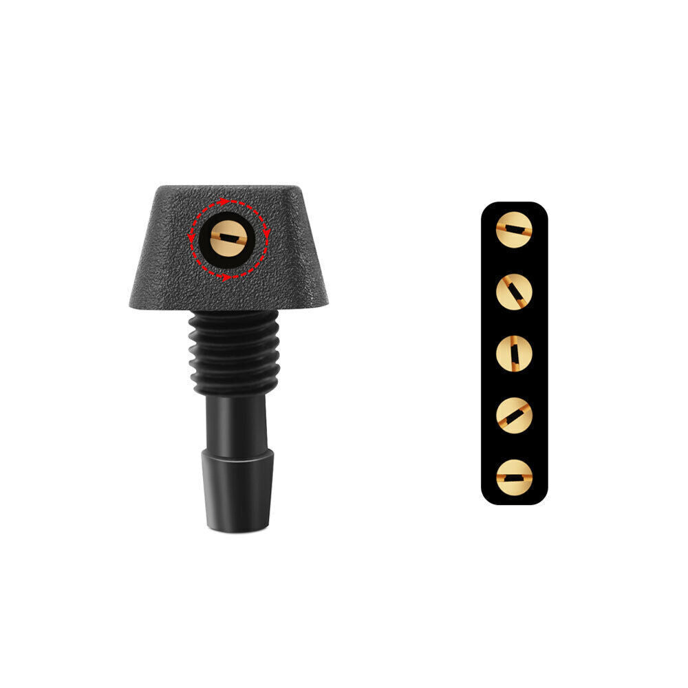 4X Compatible with Mitsubishi Car Front Windscreen Sprinkler Sprayer Wiper Washer-Nozzle Jet