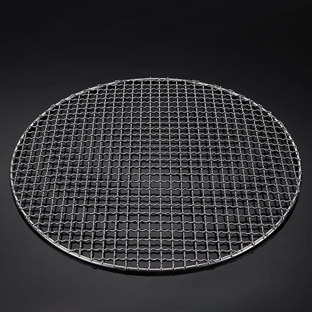 Round Grill Racks Reusable Roast Grate Net New BBQ Roasting Net