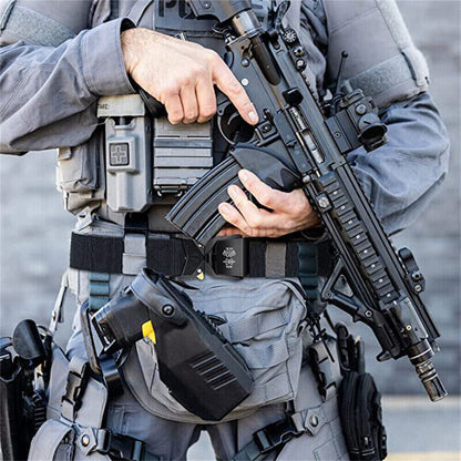 Mens Outdoor Tactical Belt Military Army Metal Buckle Heavy Duty Waistband AU🎁
