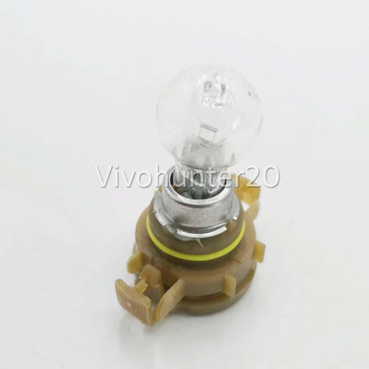 2 x PSX24W 12V 24W PG20/7 Fog Light Standard Clear Globes Lamps Bulbs NEW D
