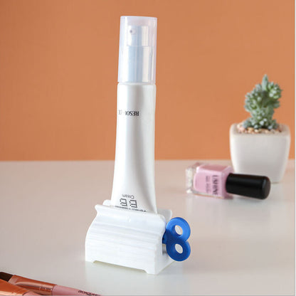 3x Toothpaste Squeezer Bathroom Tube Easy Stand Dispenser Rolling Holder Seat AU