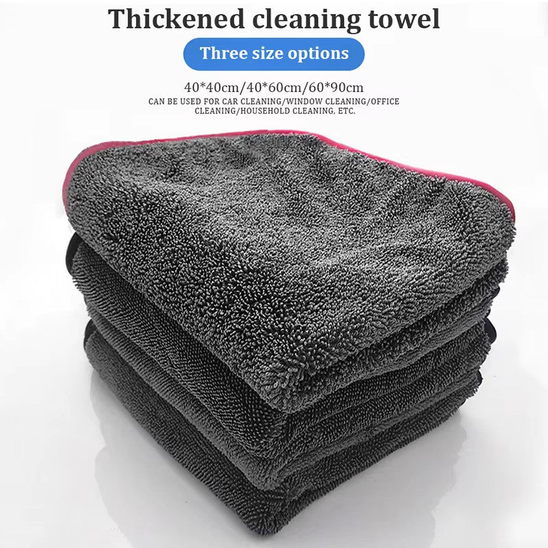 SEAMETAL 600GSM Premium Towels Car Care Wash Towel Ultra-Absorbent Drying Cloth