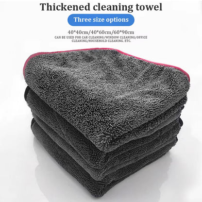 SEAMETAL 600GSM Premium Towels Car Care Wash Towel Ultra-Absorbent Drying Cloth