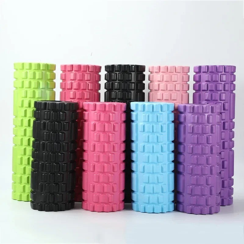 Yoga Physio Foam Roller Pilates Back Pain Relief Deep Tissue Muscle Massage Tool
