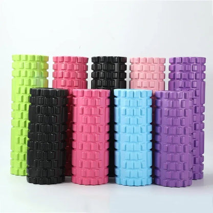 Yoga Physio Foam Roller Pilates Back Pain Relief Deep Tissue Muscle Massage Tool