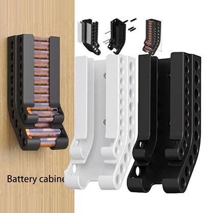 AA Battery & AAA Batteries Holder Storage Organizer Wall Wounted Dispenser Box