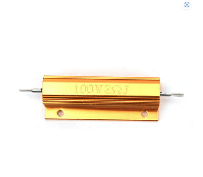 BULK 1R-100R OHM 100W Power Resistor Aluminum Shell Case Wirewound Resistors