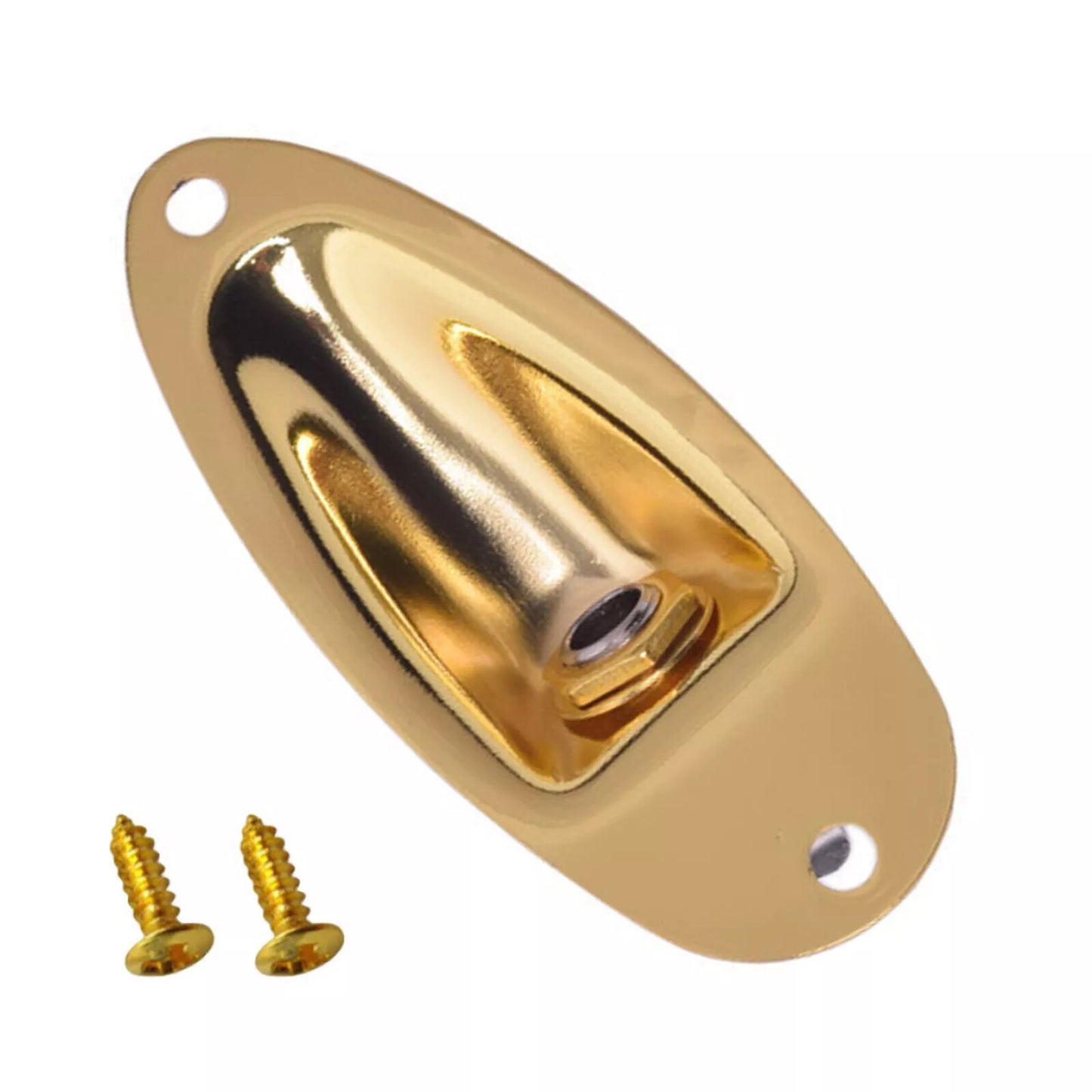 Guitar Boat Output Input Jack Plate Socket Screws For Fender Stratocaster Strat