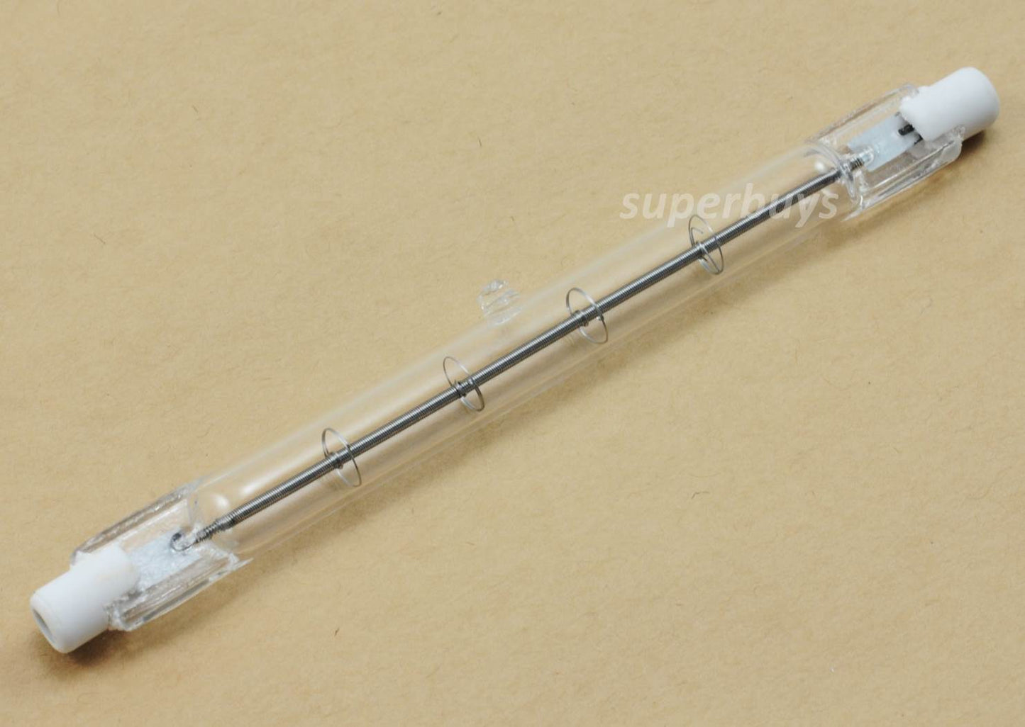 2x R7 R7S 118mm 500W Halogen Light Linear Tungsten Tube Globe 2000 Hour 220-240V