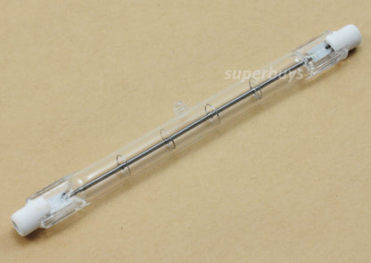 2x R7 R7S 118mm 500W Halogen Light Linear Tungsten Tube Globe 2000 Hour 220-240V