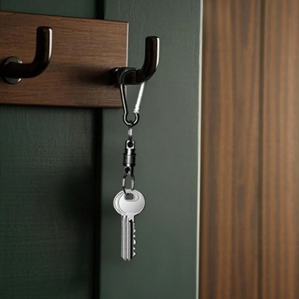 Detachable Quick Release Keyring Keychain Key Ring Chain Pull Apart Split Craft
