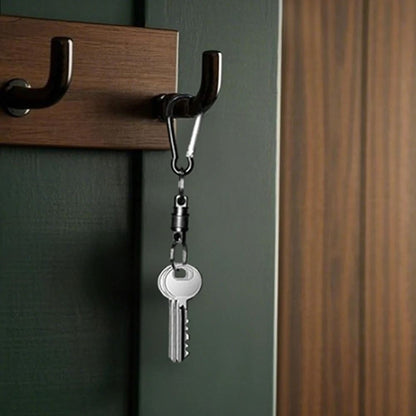 Detachable Quick Release Keyring Keychain Key Ring Chain Pull Apart Split Craft