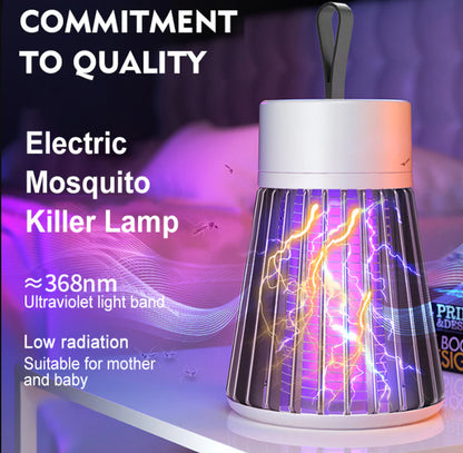 Electric Mosquito Killer Lamp Insect Catcher Fly Bug Zapper Trap LED UV Mozzie