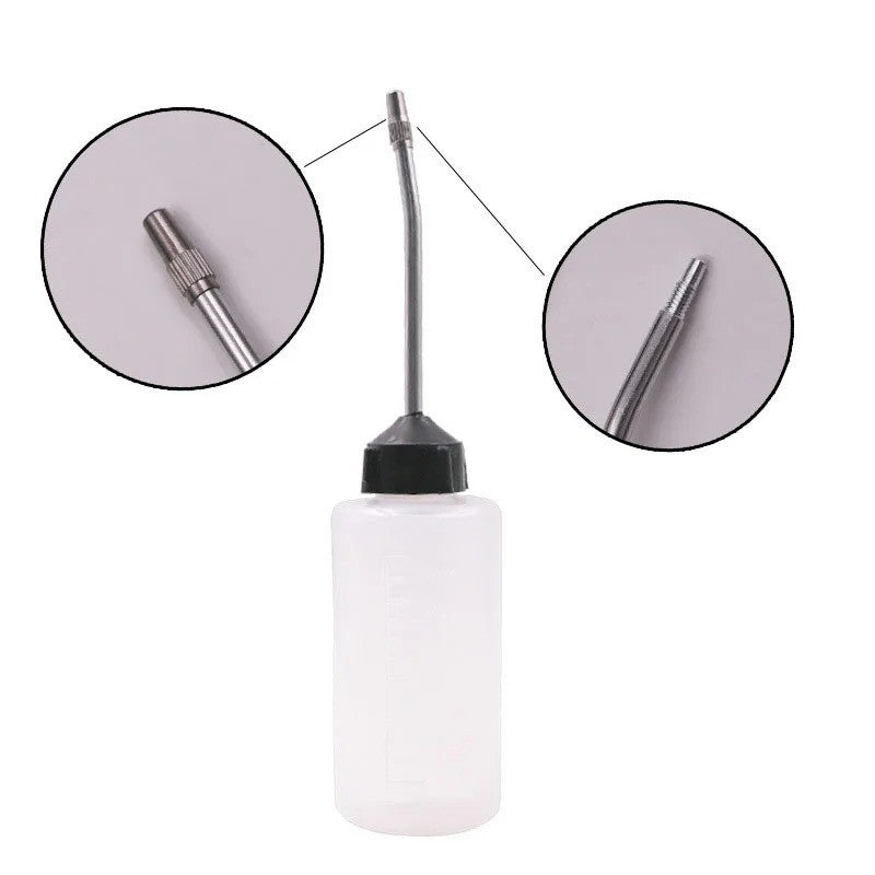 5pcs 120ML Plastic Sewing Machine Oiler Oil Dispenser Oil Bottle