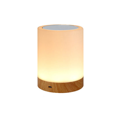7 Colours RGB Touch Night Light LED Lamp Mood Dimmable Bedside USB Rechargeable