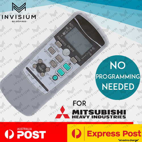 Air Conditioner Remote Control for Mitsubishi SRK35ZJ-S1, SRK50ZJ-S1