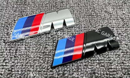 M 2 3 4 5 X Series Sport Black Silver Replacement Fender Trunk Emblem Badge