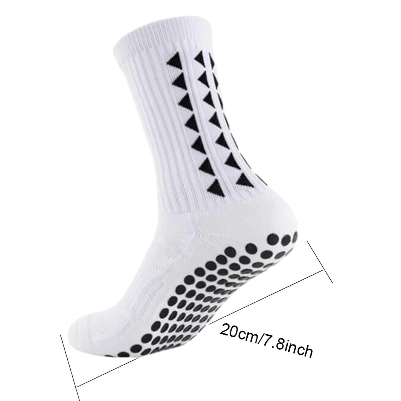 Sports Socks Anti-Slip Skid Hospital Soccer Basketball Football Grip Dots Train
