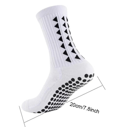 Sports Socks Anti-Slip Skid Hospital Soccer Basketball Football Grip Dots Train