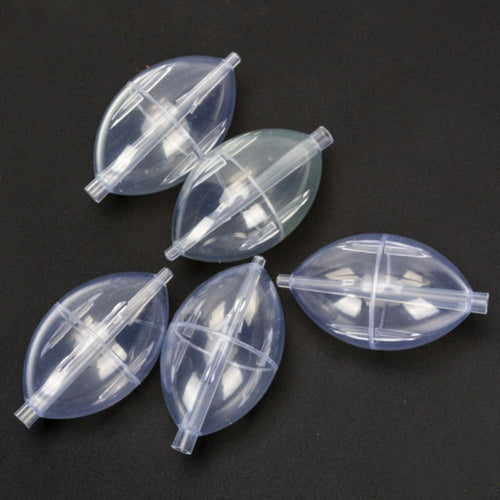 5pcs Hollow Design Water Injection Bubble Floats  Fishing Accessories