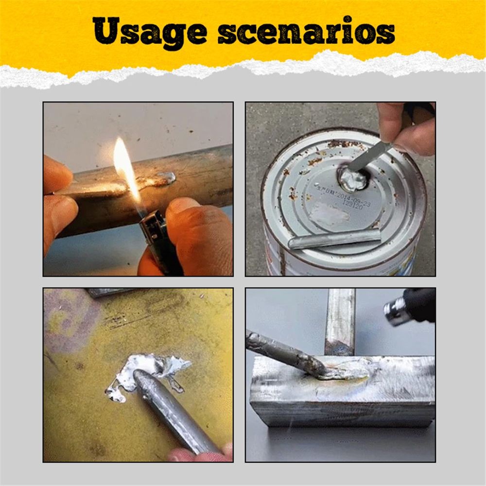 Low Temperature Tool Aluminum Solder Welding Rod Powder Cored Solding Stick