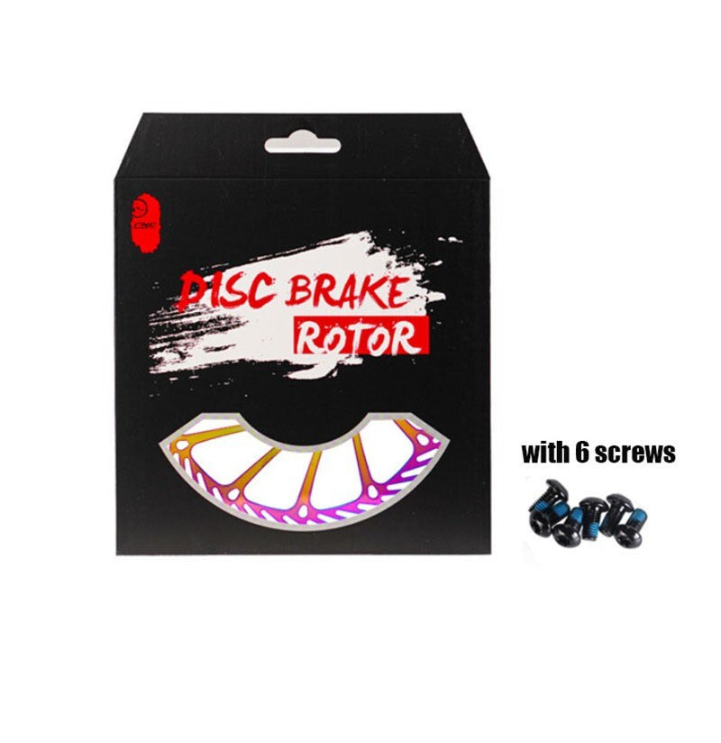 140/160/180/203mm Bicycle MTB Rotor Mountain Bike Disc Brake Rotor 6 Bolt AU