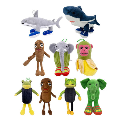 Tung Tung Sahur Italian Brainrot Wooden Stick PlushTralalero Tralala Plush ToyBH