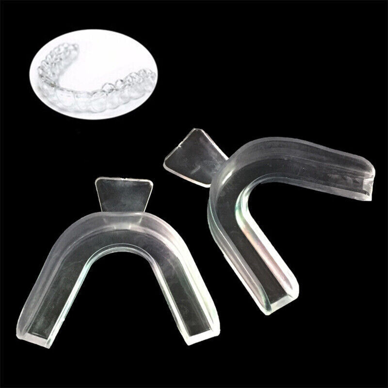 Teeth Whitening Mouth Tray Set Custom Fit Clear Thermo Mould Guards 4PCS Oral AU