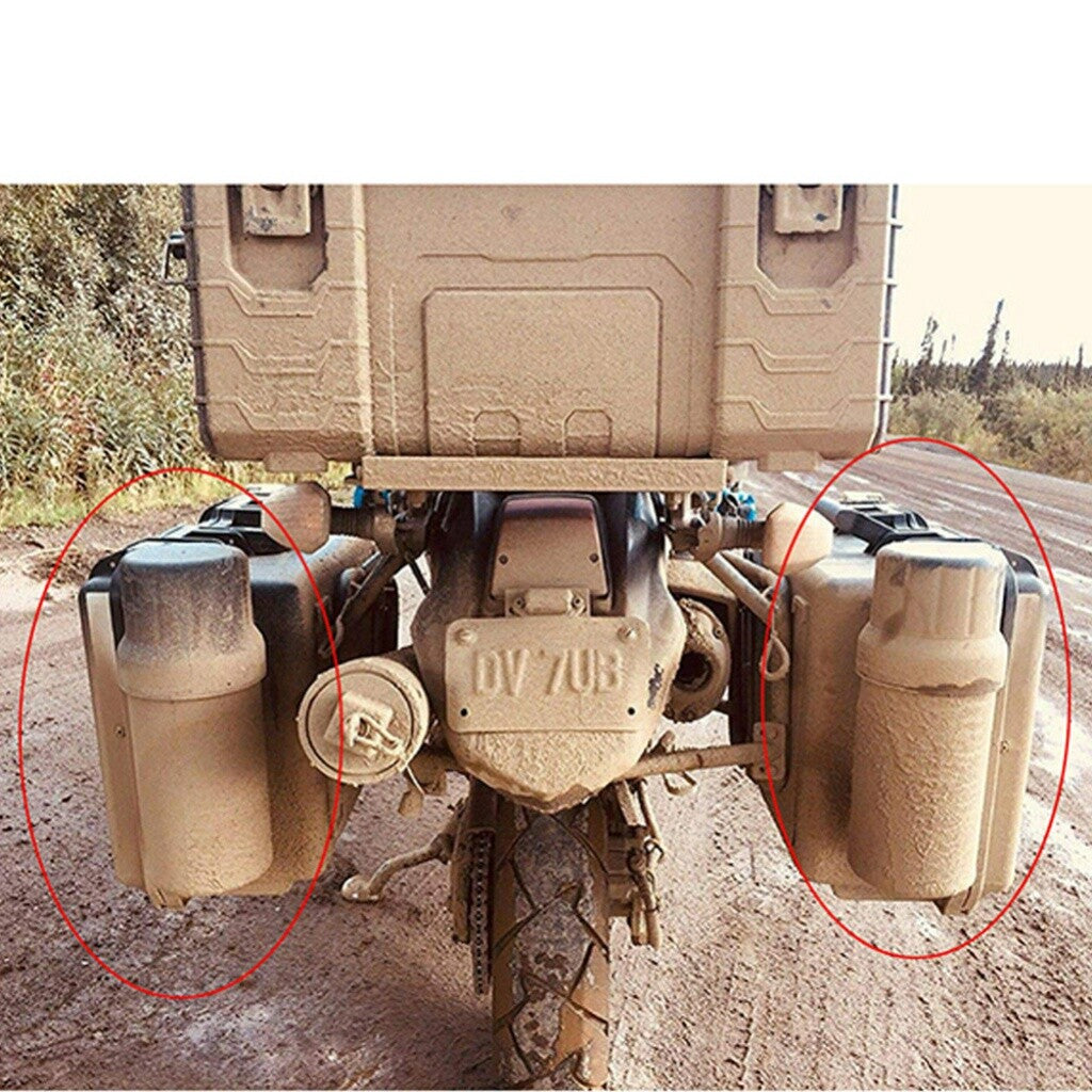 Universal Waterproof Motorcycle Tool Tube Gloves Raincoat Storage Box Holder AU