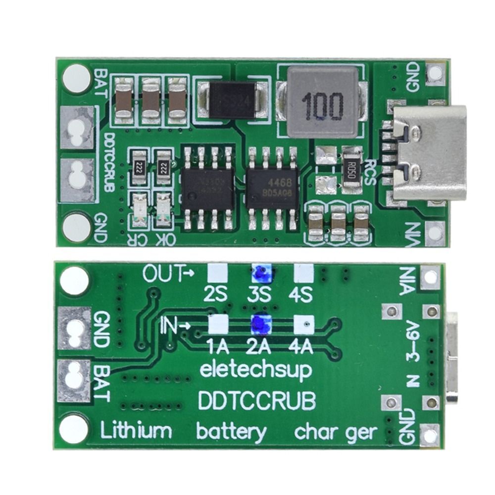 Li-Ion Charger 2S 3S 4S Lithium Battery Charging Step Up Board Boost Module