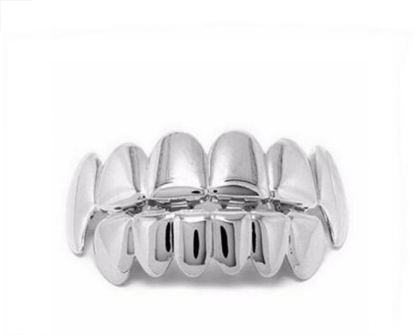 18k Gold Plated Hip Hop Teeth Grillz Caps Top & Bottom Grill Set 3 Colors