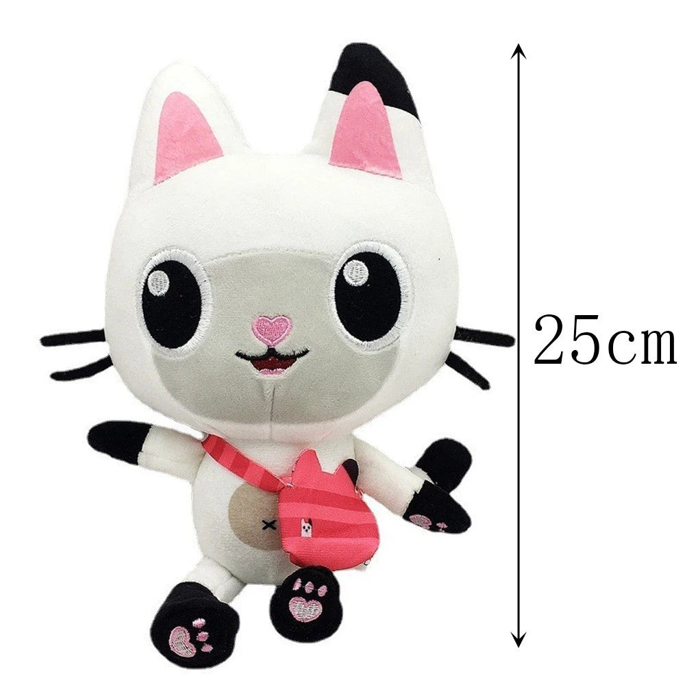 Gabby's Dollhouse Pandy Paws Cat Plush Doll Toys Soft Stuffed Kids Xmas Gift A++