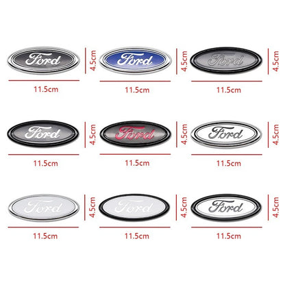 Ford Blue Oval Badge Emblem - 11.50cm*4.5cm for Ford Falcon Fairmont AU BA BF