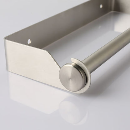 Paper Towel Holder Under Cabinet Wall Mount Stainless Steel Rack Kitchen AU NEW