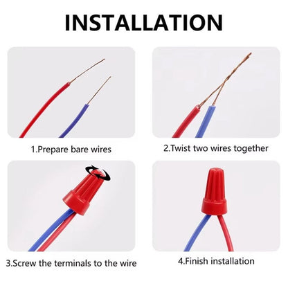 Boxed Wire Connectors Nuts Insulated Twist Caps Nuts  Electrical
