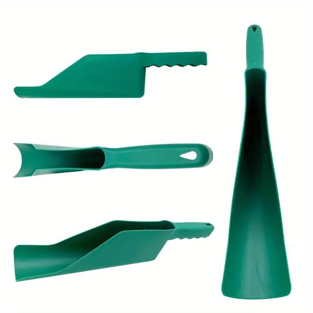 Gutter Roof Cleaning Tool Hook Shovel Scoop Leaves Dirt Remove Home Cleaner