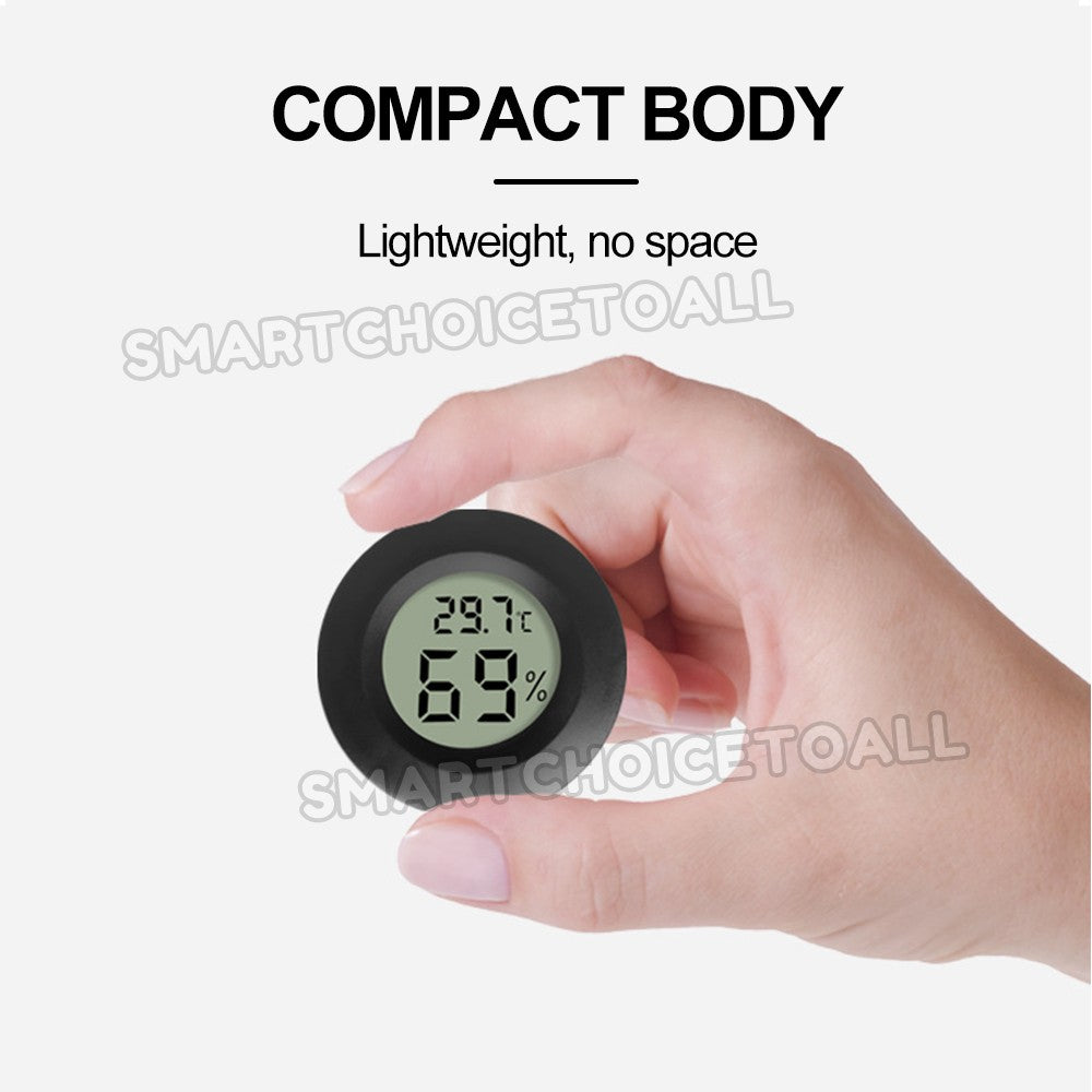 LCD Mini Digital Thermometer Hygrometer Temperature Humidity Humidity Meter AUS