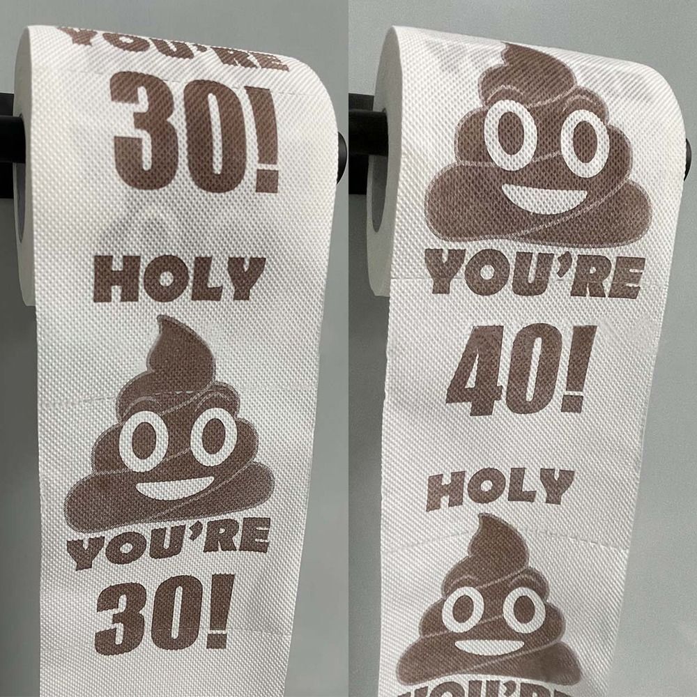 Birthday Gifts Roll Printed Funny Paper Towel Funny Birthday Rolls Toilet Paper