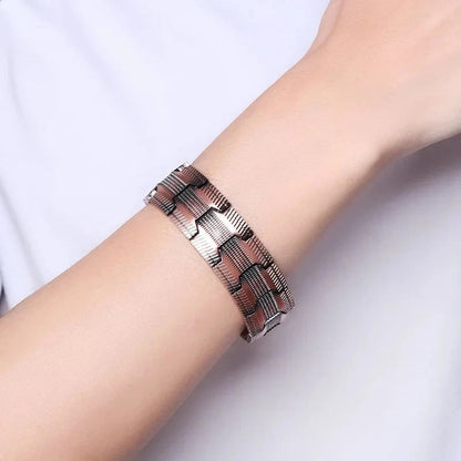 3X Ultra Strength Magnetic Bracelet for Men Pure Copper Bracelet AUS