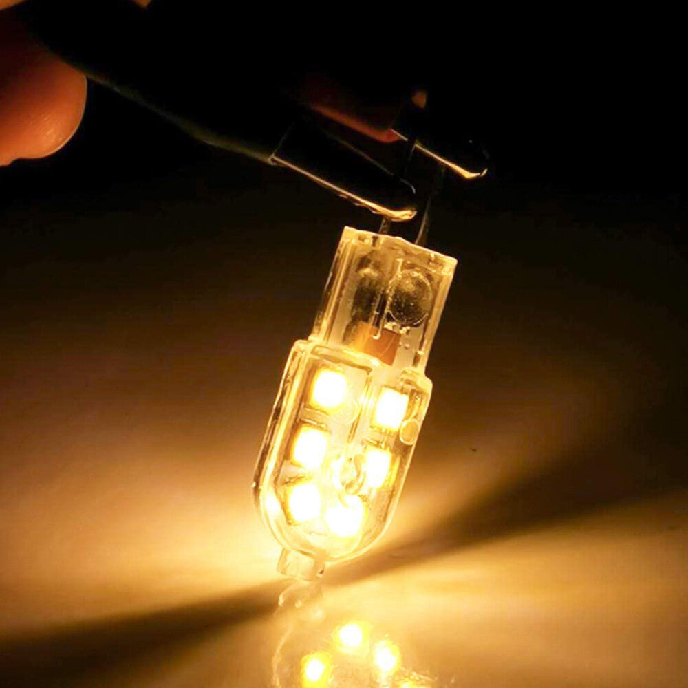 10X G4 12 LED Light Bulb DC 12V Dimmable Cool/Warm White 2835 LED Replacment